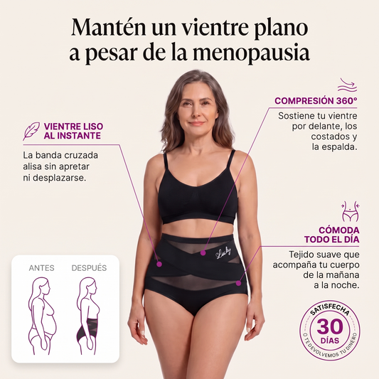 Faja Moldeadora de Cintura Alta · Especial Menopausia